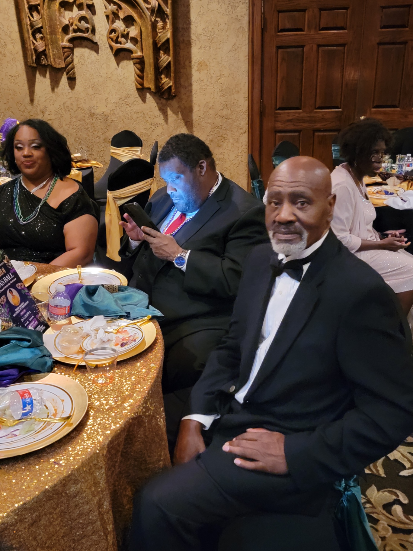 Guests enjoying the evening